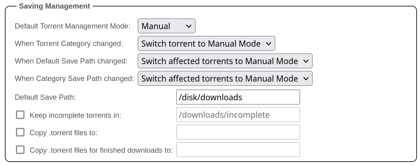 Auto-Bangumi的qBittorrent设置